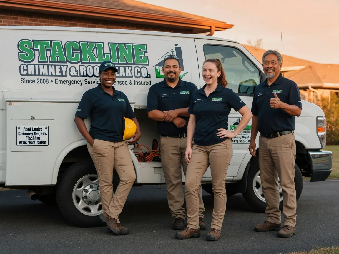 Chimney flashing repair company in Happy Camp, CA